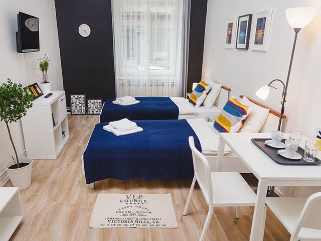 studio short term apartment Zagreb center